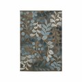 Nourison Contour CON02 Hand Tufted Mocha Rug - 3 ft. 6 in. x 5 ft. 6 in. 99446045898